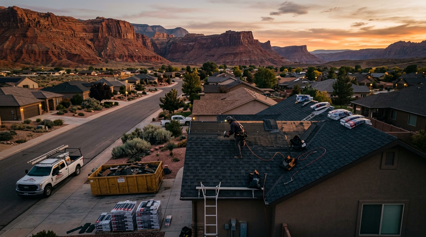 Featured image for How Much Does a New Roof Actually Cost in Southern Utah in 2026
